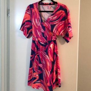 Lilly Pulitzer wrap dress
